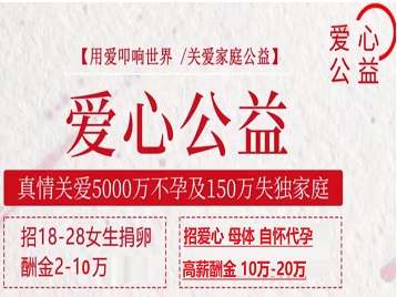会宁捐卵助孕生子 爱心志愿者招募